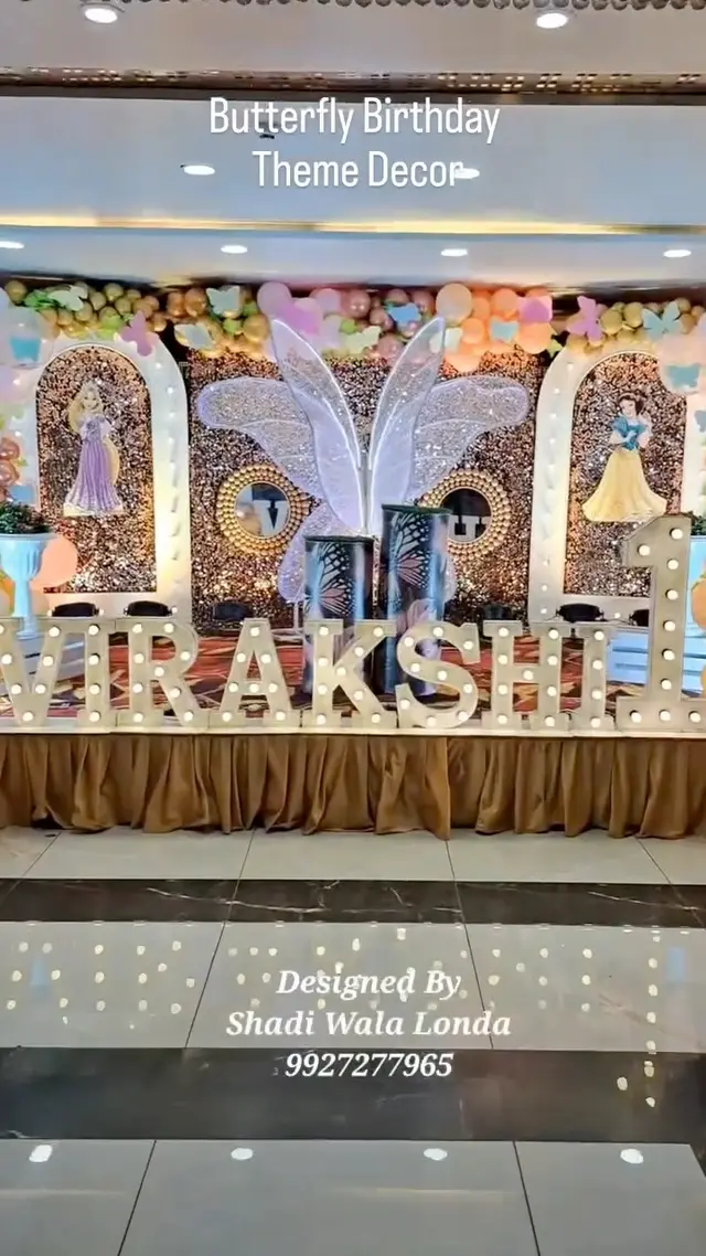 Butterfly Theme 1st Birthday Decor, photo 2