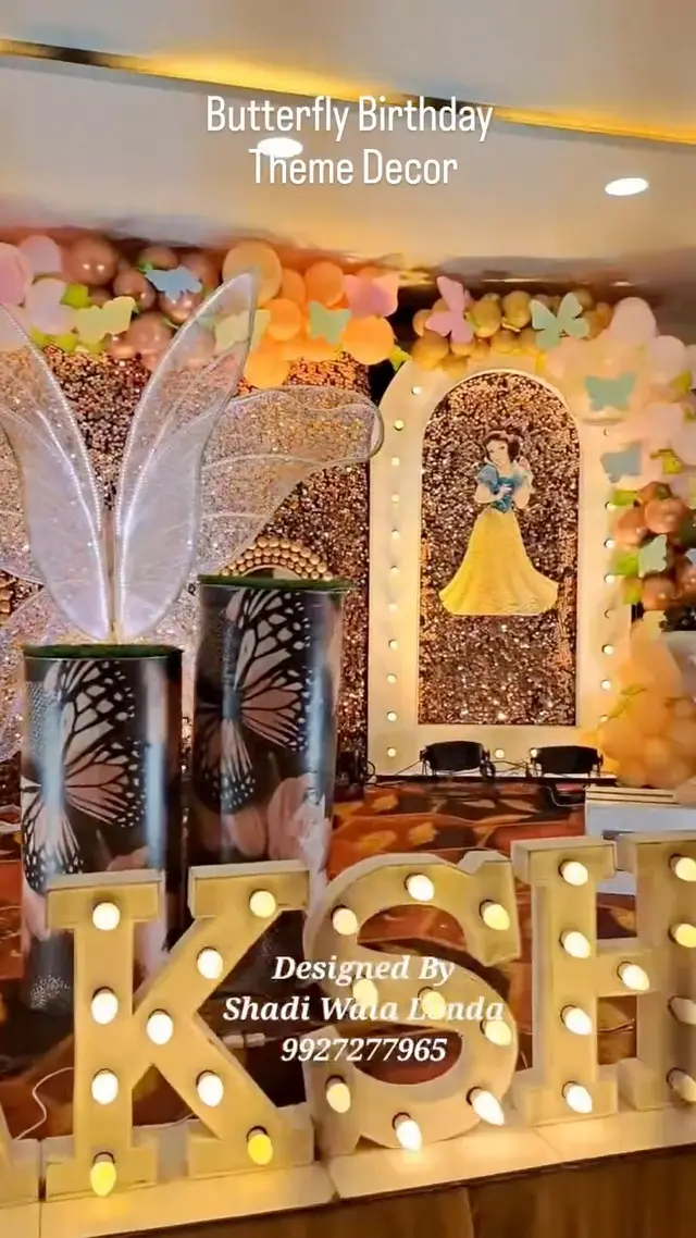 Butterfly Theme 1st Birthday Decor, photo 3