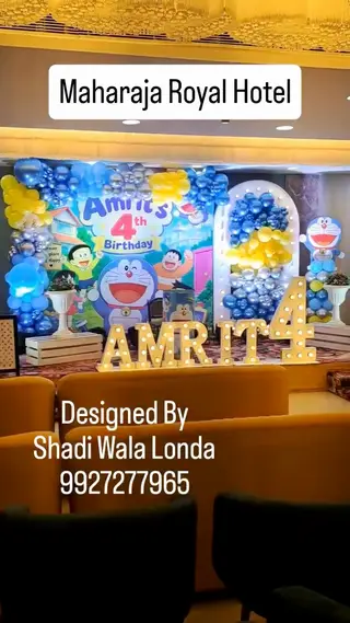 Doraemon Theme Birthday Decor
