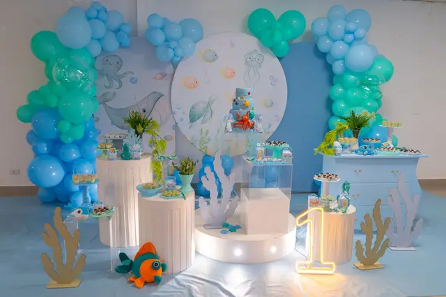 Mermaid Theme Birthday Decor in Hapur, Uttar Pradesh – Shadi Wala Londa