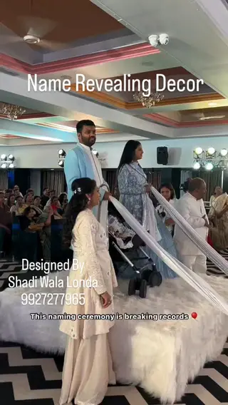 Name Reveal Ceremony Decor