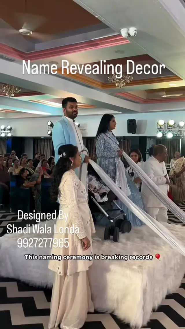 Name Reveal Ceremony Decor in Hapur, Uttar Pradesh – Shadi Wala Londa