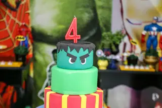 Superhero Theme Birthday Decor